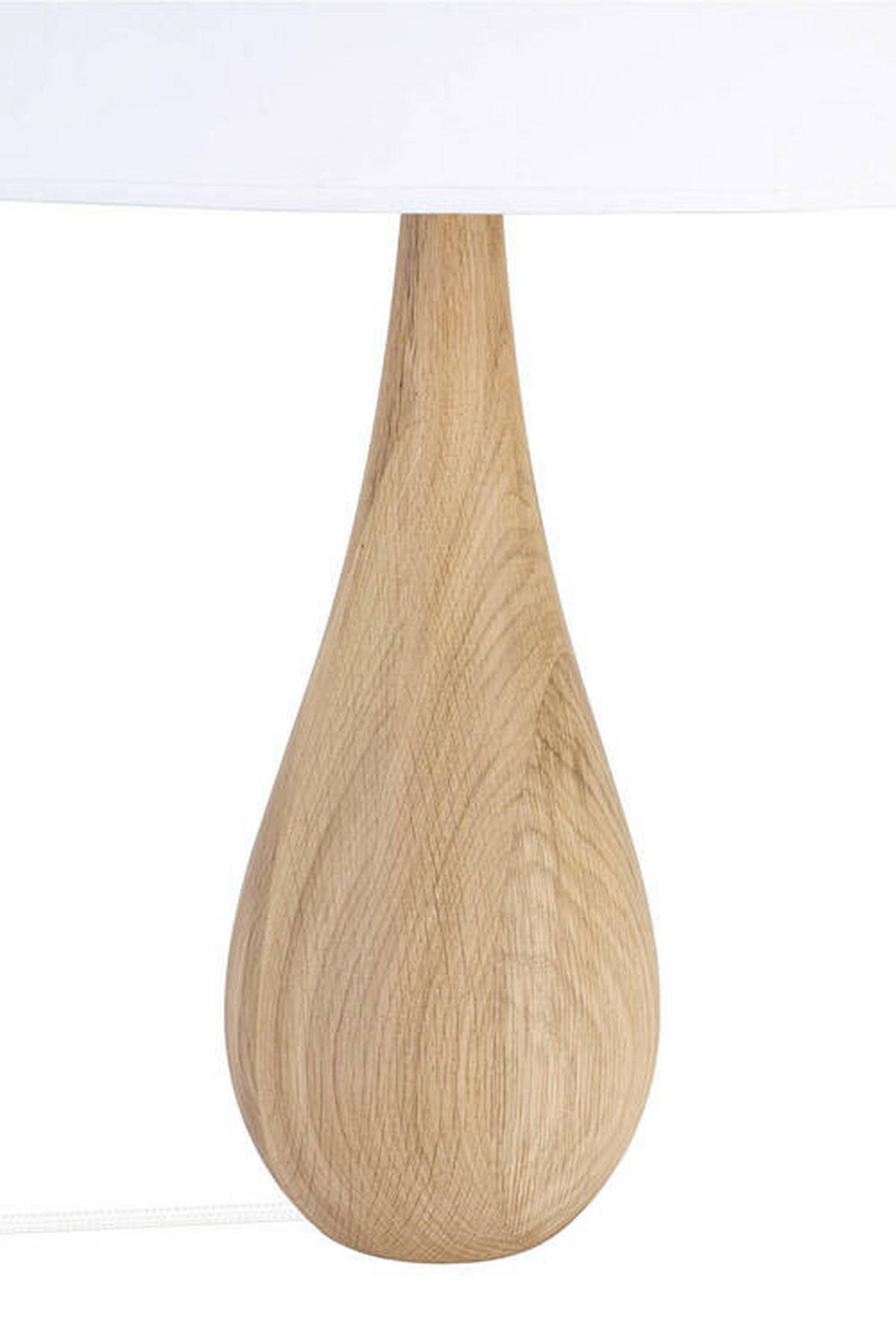 TISCHLEUCHTE Vase 40/64 cm   - Eichefarben, Natur, Holz (40/64cm)
