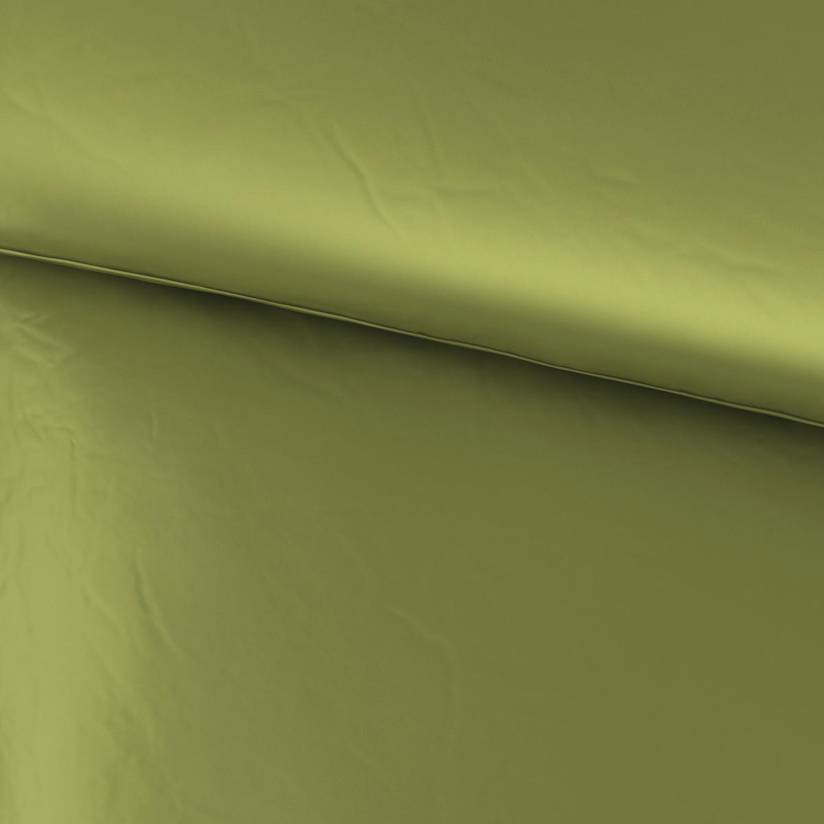 BETTWÄSCHE 135/200 cm Satin  - Dunkelgrün, MODERN, Textil (135/200cm) - Novel