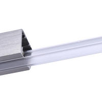 SCHIENENSYSTEM-ABDECKSCHIENE - Weiß, Basics, Kunststoff (100cm) - Fischer & Honsel