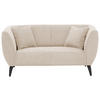 2-SITZER-SOFA in Cord Beige  - Beige/Schwarz, Modern, Holz/Textil (172/83/88cm) - MID.YOU