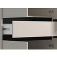 DREHTÜRENSCHRANK 6-türig Schwarz, Kaschmir  - Kaschmir/Schwarz, Basics, Glas/Holzwerkstoff (182,5/210.5/54cm) - Xora