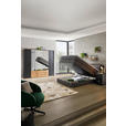 BOXSPRINGBETT 140/200 cm  in Anthrazit  - Anthrazit, KONVENTIONELL, Textil (140/200cm) - Carryhome
