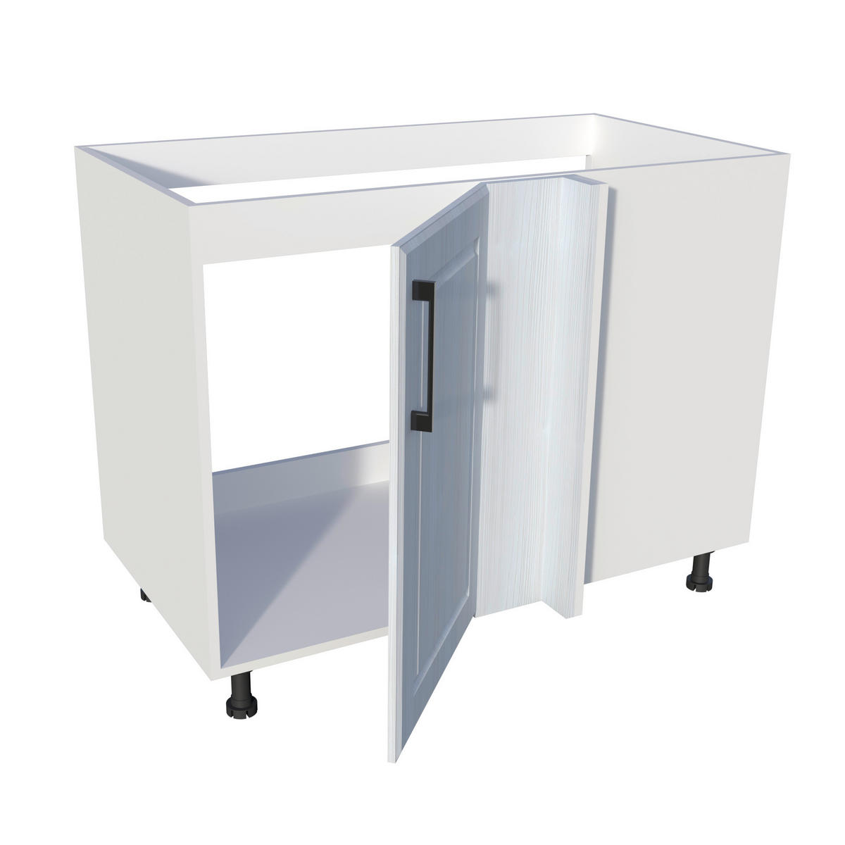 MOSOGATÓ-ALSÓSZEKRÉNY - fehér, Basics, faalapú anyag (100-115/82/56cm) - Carryhome