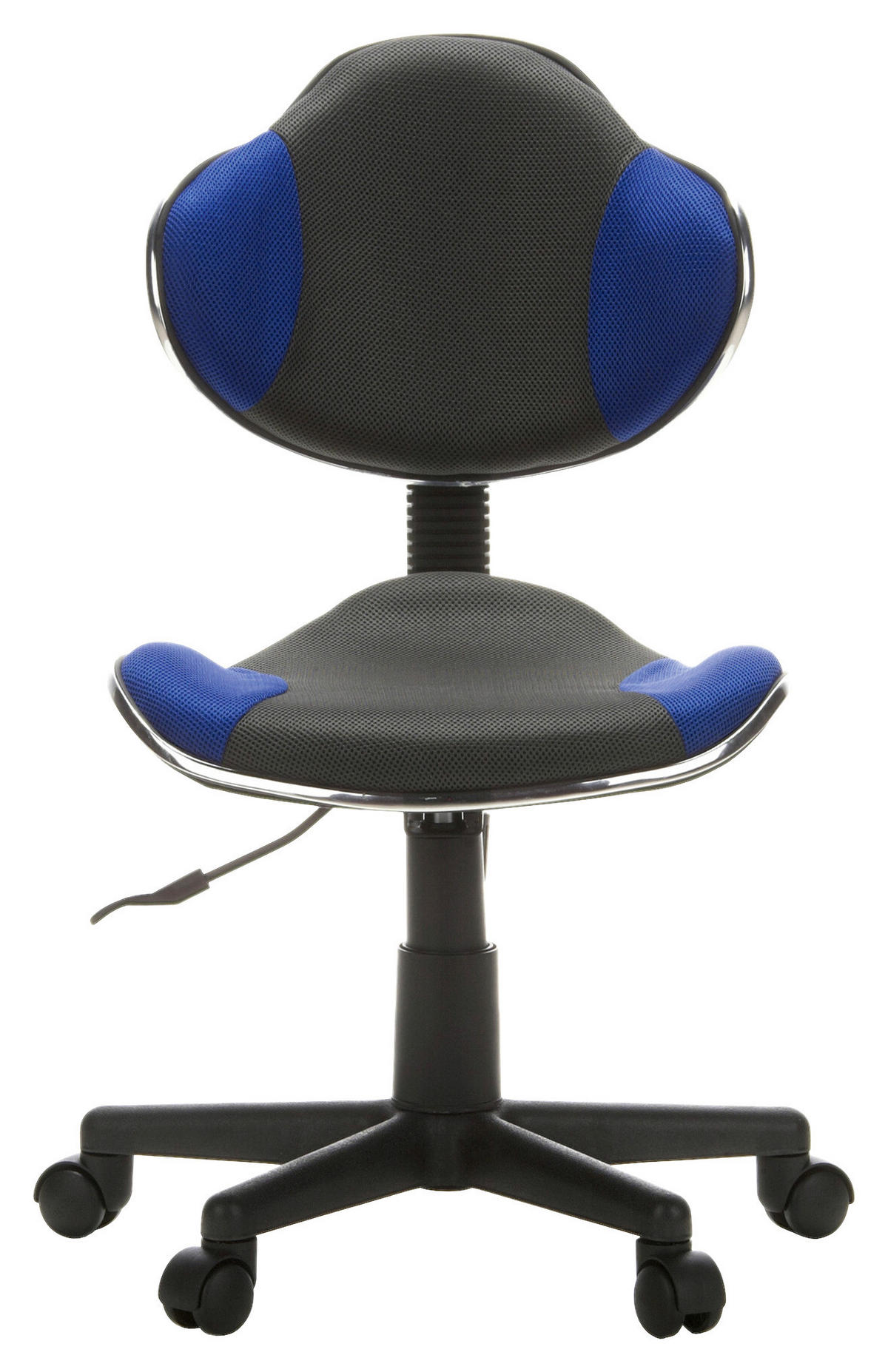 MLADINSKI VRTLJIVI STOL umetna masa modra, siva  - modra/siva, Basics, umetna masa (45/86-101/42cm) - MID.YOU