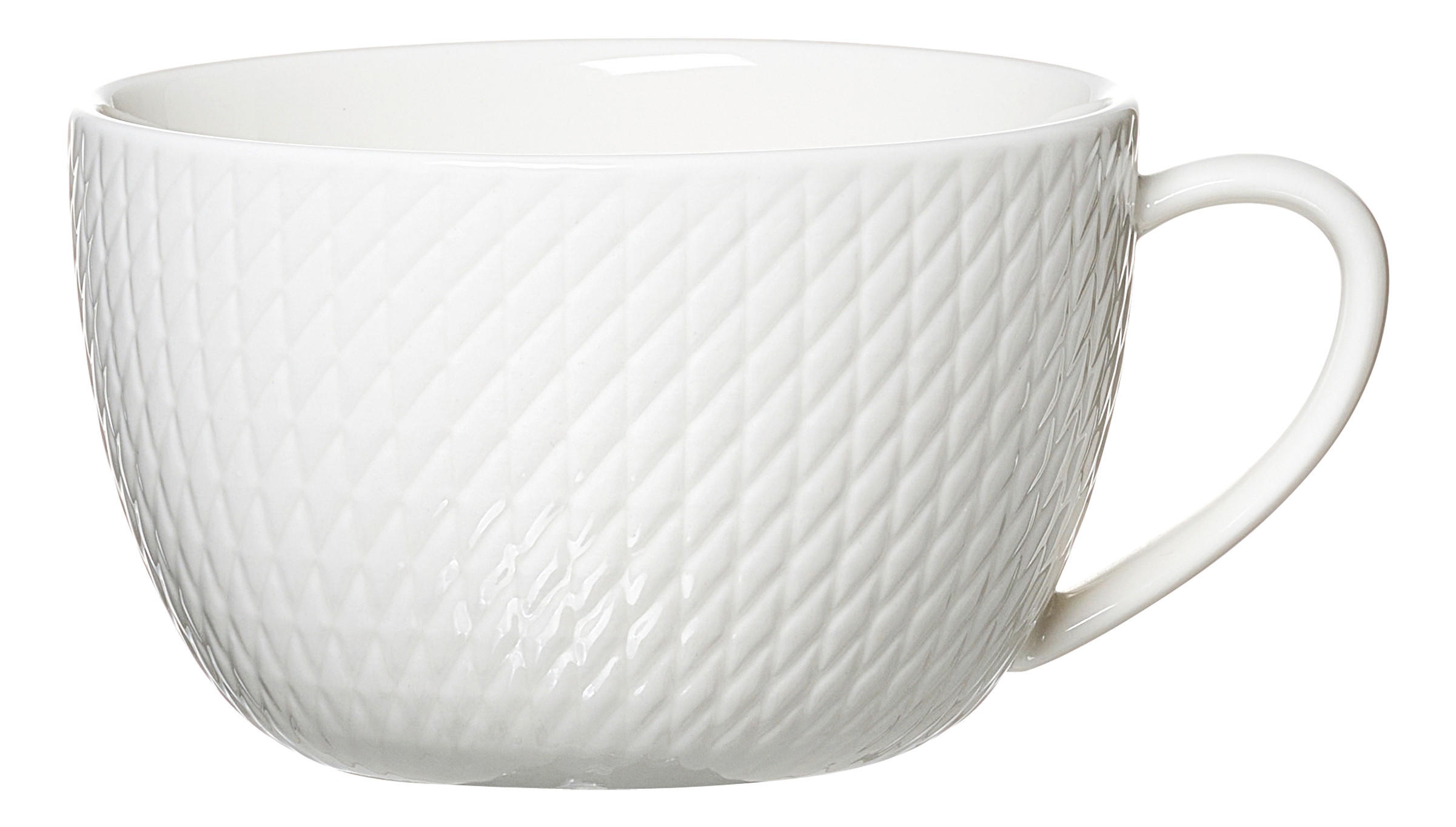 CAPPUCCINOTASSE - Weiß, KONVENTIONELL, Keramik (0,32l) - Ritzenhoff Breker