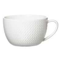 CAPPUCCINOTASSE - Weiß, KONVENTIONELL, Keramik (0,32l) - Ritzenhoff Breker