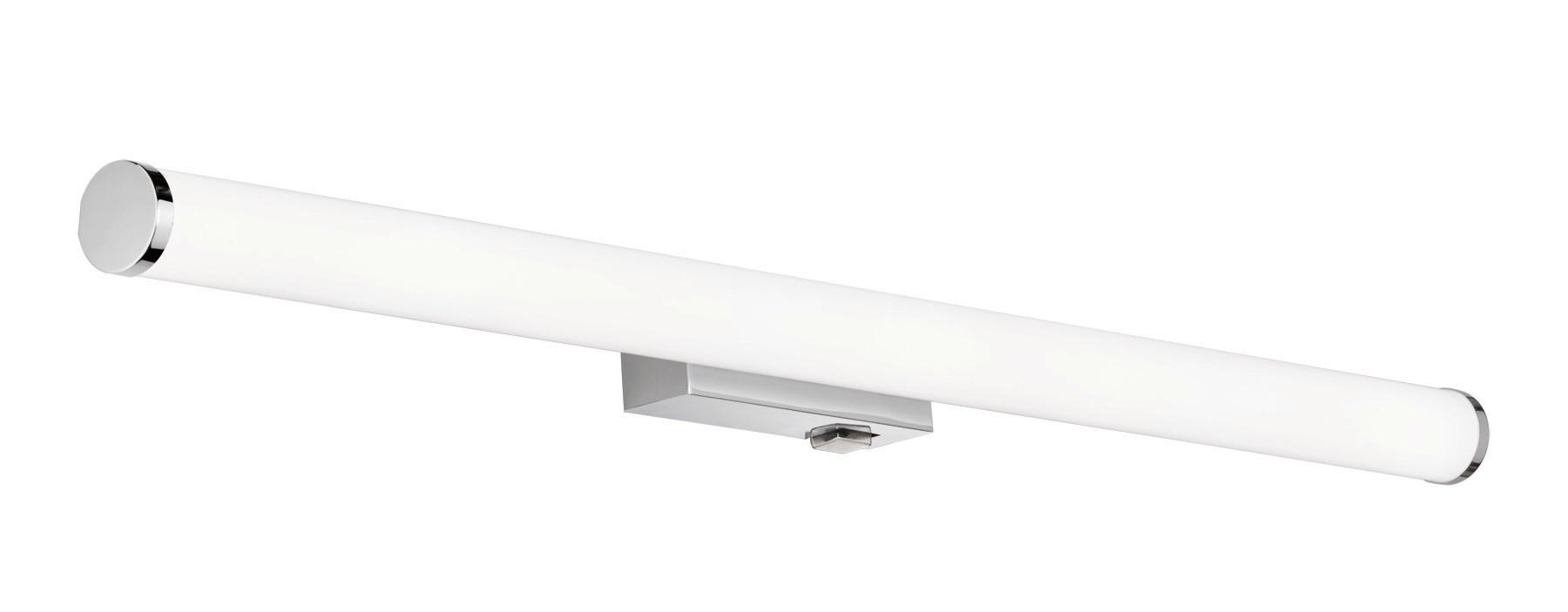 BADEZIMMER-WANDLEUCHTE 80/5,5 cm   - Chromfarben/Weiß, Basics, Kunststoff/Metall (80/5,5cm) - Trio Leuchten