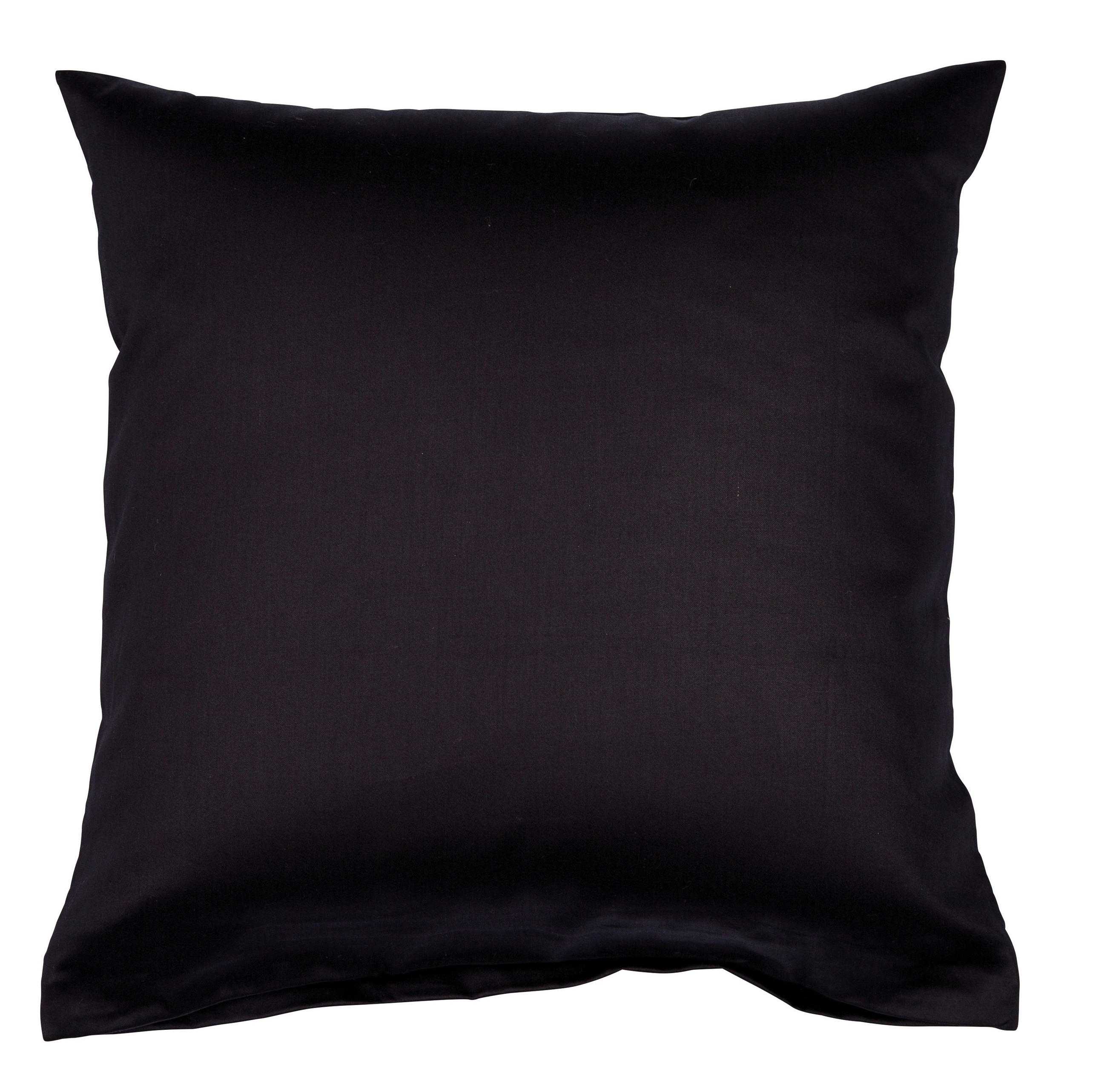 KOPFKISSENBEZUG Giacomo 80/80 cm  - Schwarz, Basics, Textil (80/80cm) - Janine