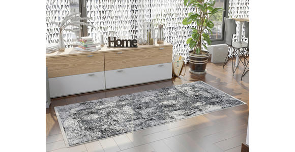 LÄUFER 80/250 cm Avignon Dunkelgrau  - Dunkelgrau, Design, Textil (80/250cm) - Dieter Knoll