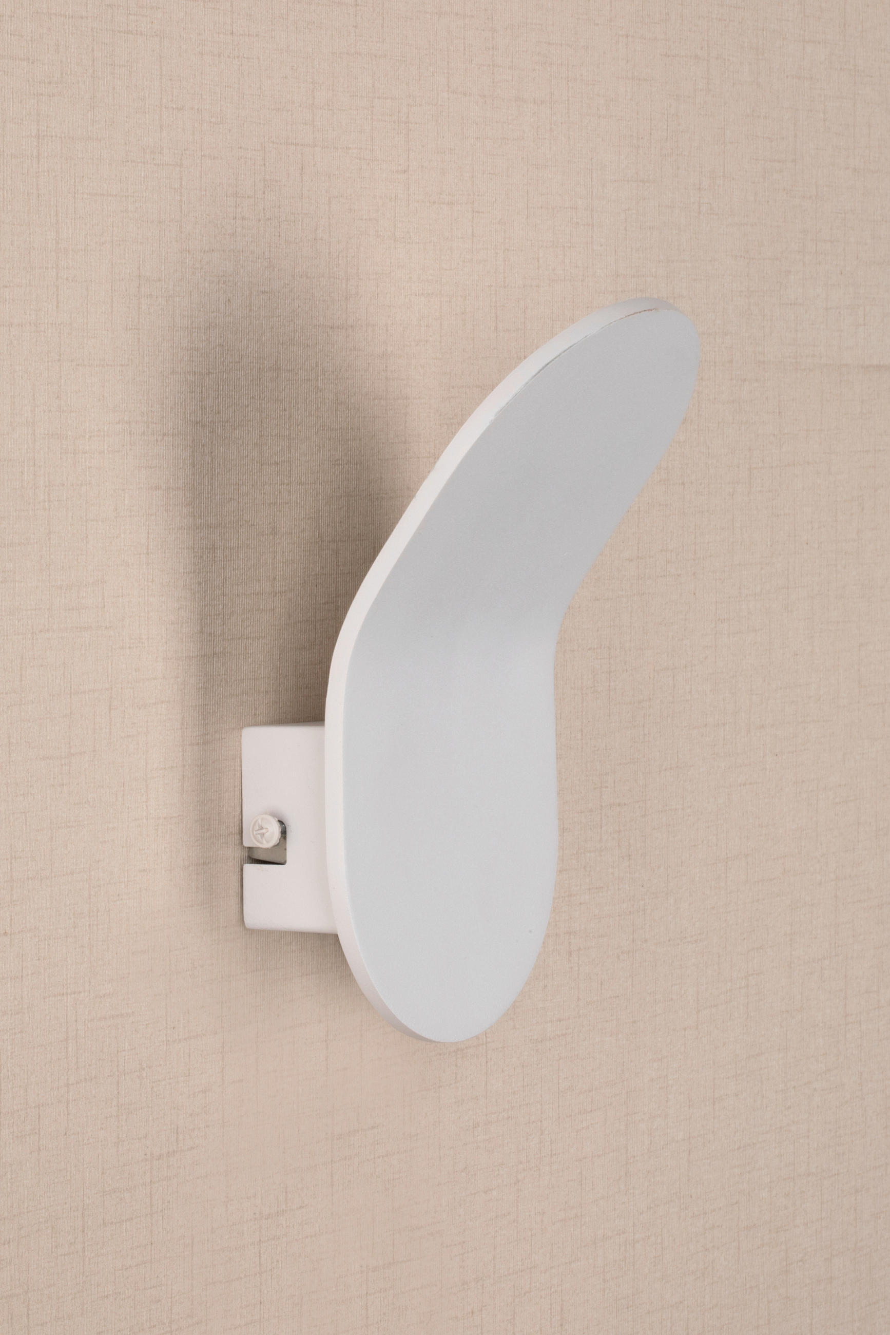 LED VÄGGLAMPA 17,7/10/9,8 cm   - vit, Trend, metall (17,7/10/9,8cm) - Novel