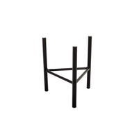 BLUMENSTÄNDER in Metall  - Schwarz, Basics, Metall (23/25/23cm)