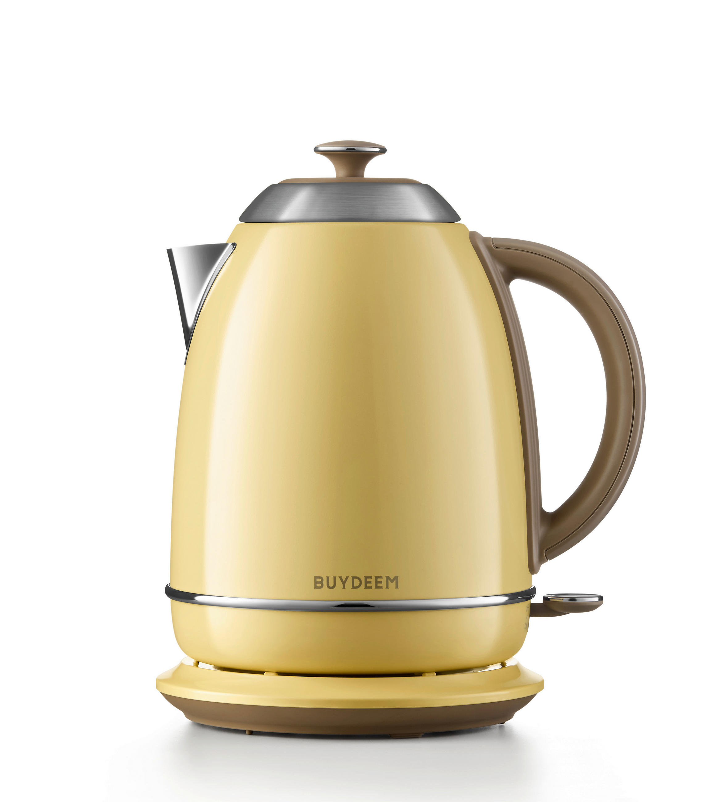 VÍZFORRALÓ - világossárga, Basics, fém (23/17/29cm) - BUYDEEM