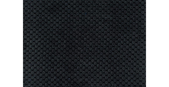 ECKSOFA in Chenille Schwarz  - Schwarz, KONVENTIONELL, Kunststoff/Textil (232/153cm) - Carryhome