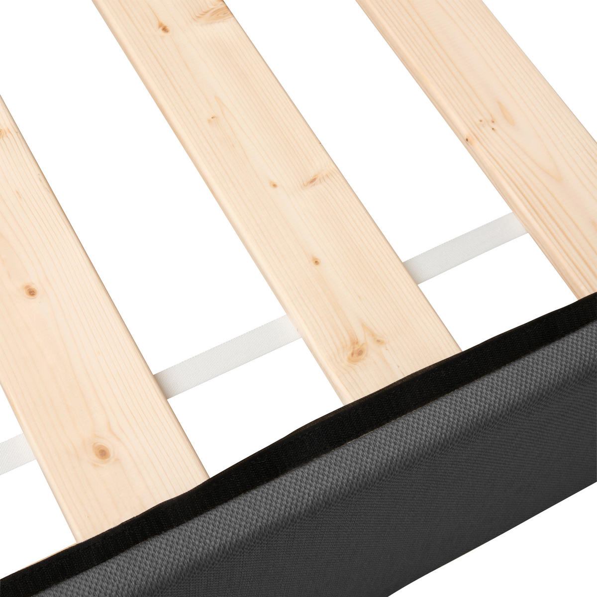 BOXBETT 90/200 cm  in Grau  - Grau, KONVENTIONELL, Holz (90/200cm) - P & B