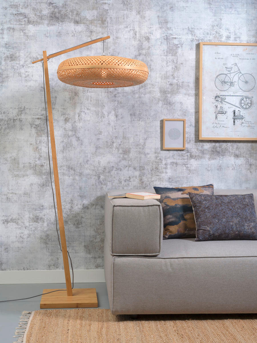 GOLVLAMPA GOOD&MOJO  77/77/176 cm    - naturfärgad, Trend (77/77/176cm) - Good & Mojo