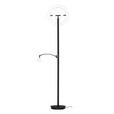 LED-DECKENFLUTER 40/180 cm    - Schwarz, KONVENTIONELL, Kunststoff/Metall (40/180cm) - Dieter Knoll