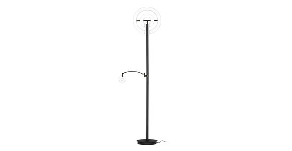 LED-DECKENFLUTER 40/180 cm    - Schwarz, KONVENTIONELL, Kunststoff/Metall (40/180cm) - Dieter Knoll
