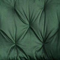 ARMLEHNSTUHL  in Eisen Samt  - Dunkelgrün/Schwarz, LIFESTYLE, Holz/Textil (61/82/62cm) - Livetastic