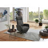DREHSTUHL  in Mikrofaser Anthrazit  - Anthrazit/Schwarz, Konventionell, Textil/Metall (71/110/82cm) - Sit & More