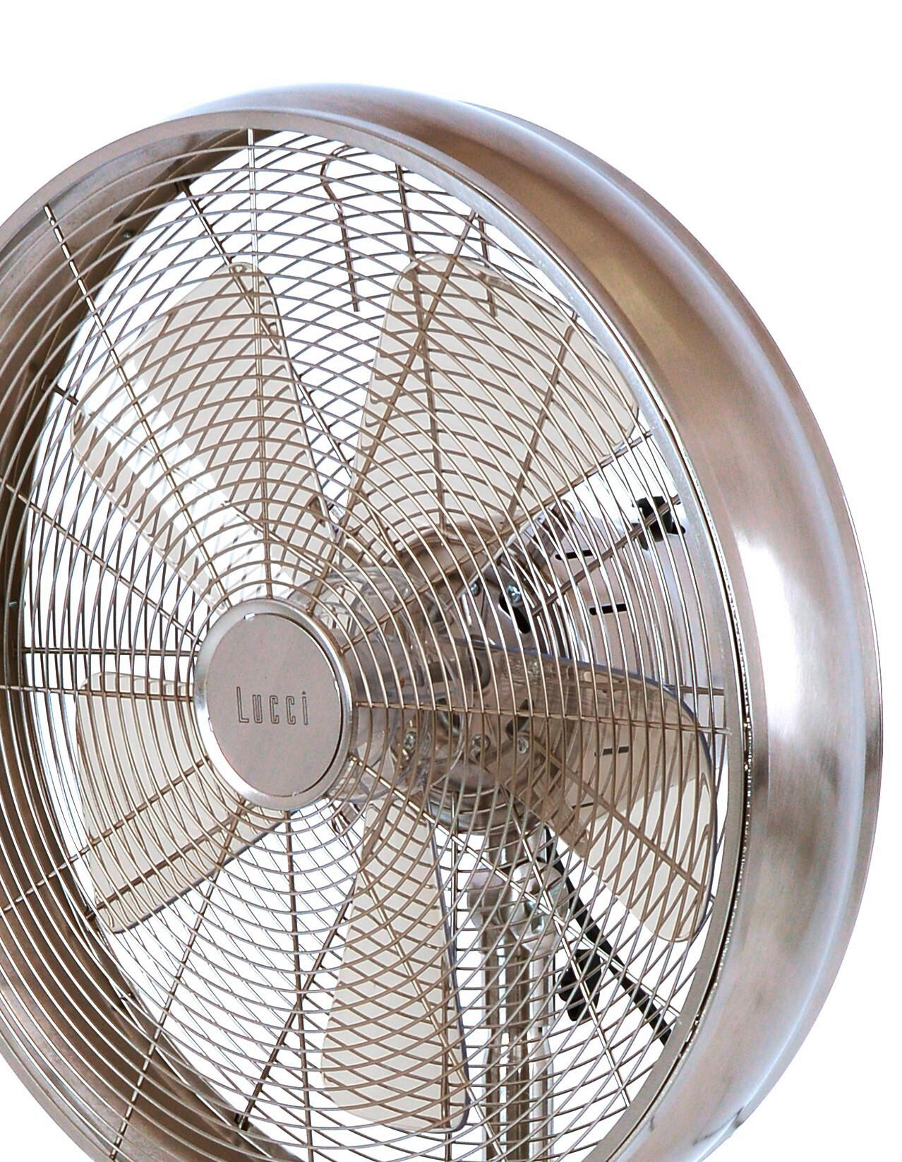 STANDVENTILATOR - Chromfarben, Basics, Metall (41/150/41cm)