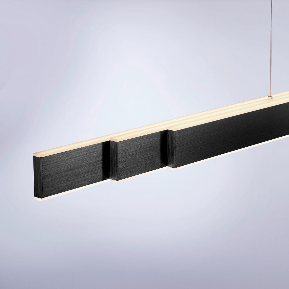 LED-HÄNGELEUCHTE 179/4,8/120-180 cm    - Anthrazit, Design, Kunststoff/Metall (179/4,8/120-180cm) - Neuhaus PURE