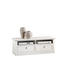 TV-ELEMENT 131/48/45 cm - Chromfarben/Creme, LIFESTYLE, Holz/Metall (131/48/45cm) - Selva TV-ELEMENT 131/48/45 cm - Chromfarben/Creme, LIFESTYLE, Holz/Metall (131/48/45cm) - Selva