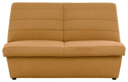 2-SITZER-SOFA Webstoff Senfgelb  - Senfgelb/Schwarz, Design, Kunststoff/Textil (145/92/103cm) - LOOKS by W.Joop