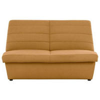 2-SITZER-SOFA Webstoff Senfgelb  - Senfgelb/Schwarz, Design, Kunststoff/Textil (145/92/103cm) - LOOKS by W.Joop