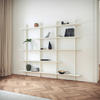 REGAL Weiß  - Weiß, Design, Holzwerkstoff (224/190/25cm)