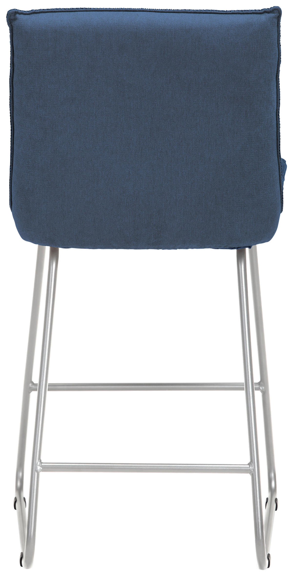 TRESENSTUHL in Blau, Edelstahlfarben, Dunkelblau  - Blau/Edelstahlfarben, Design, Textil/Metall (48/92/54cm) - Dieter Knoll