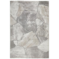 WEBTEPPICH 133/190 cm Grau rechteckig  - Grau, Design, Textil (133/190cm) - Novel