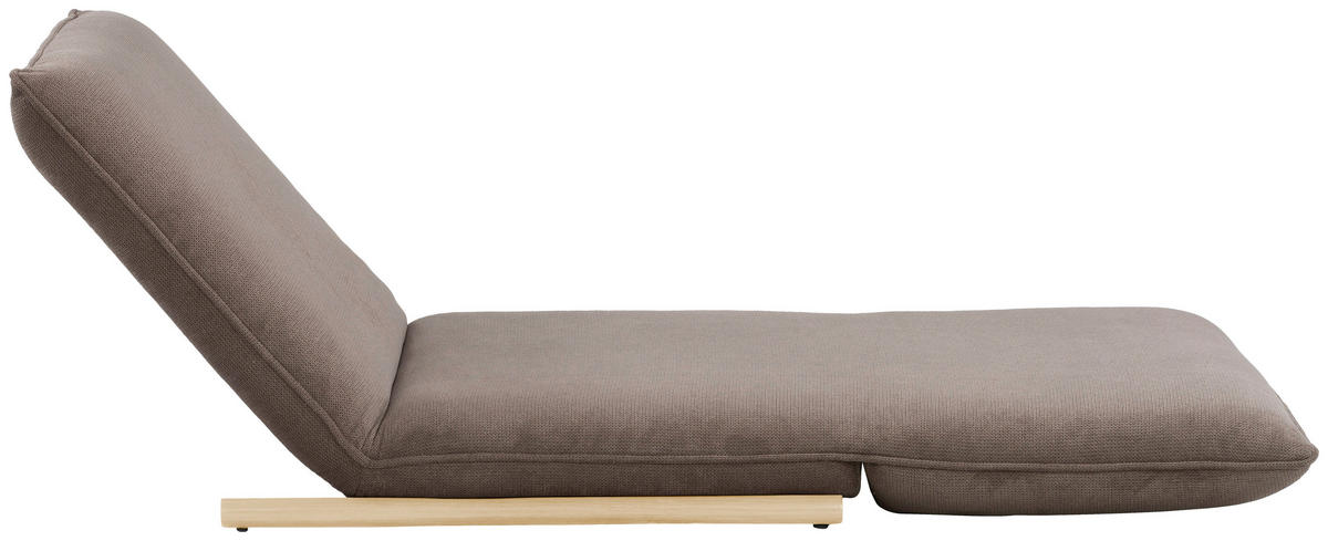 SESSEL in Samt Braun, Nussbaumfarben  - Nussbaumfarben/Braun, Design, Textil/Metall (93/97/80cm) - MID.YOU