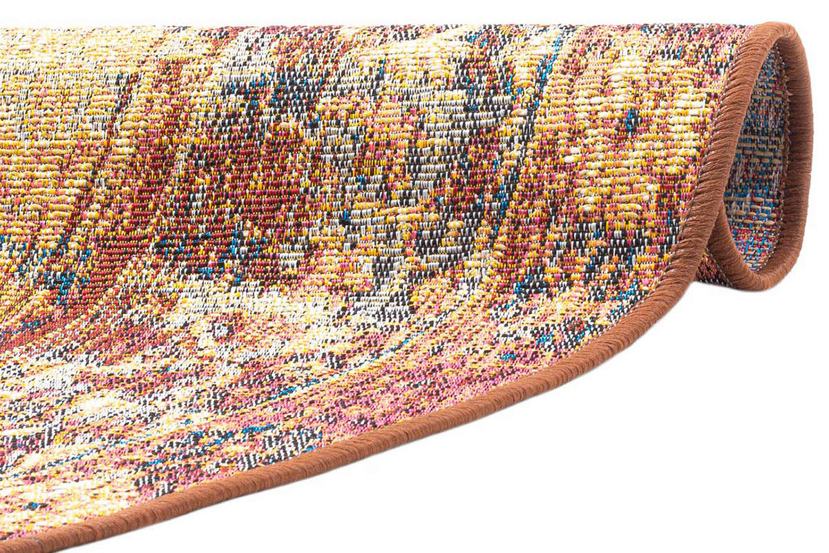 OUTDOORTEPPICH 100/100 cm Terracotta  - Terracotta, Basics, Textil (100/100cm) - Tom Tailor