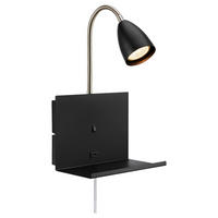 WANDLEUCHTE CUARTO 20/30/15 cm   - Schwarz, Basics, Metall (20/30/15cm) - Markslöjd