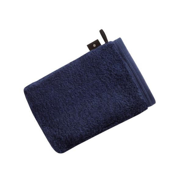 Vossen Waschlappen Vegan Life Blau 22x16 cm