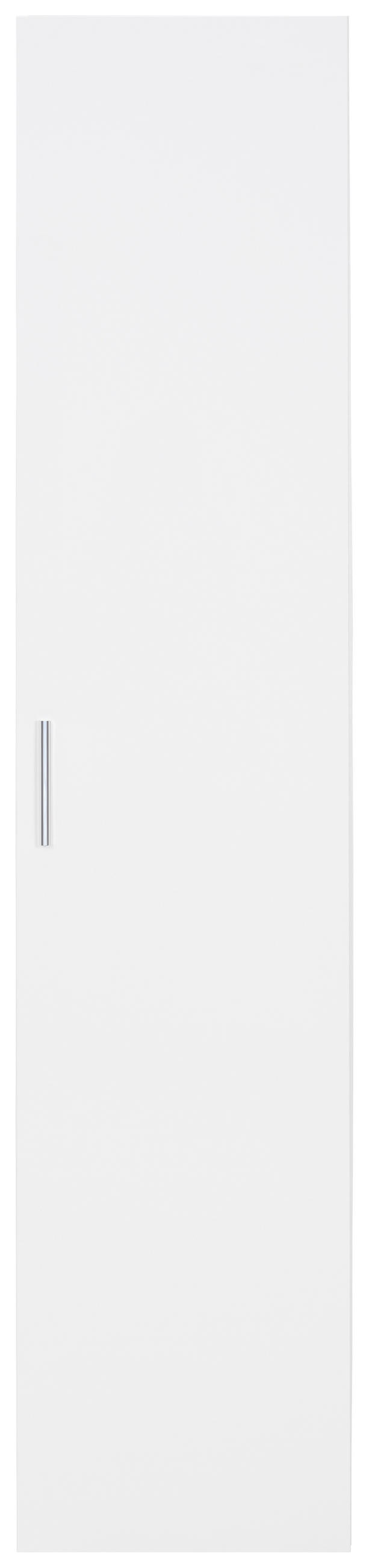 SKŘÍŇ NA ODĚV, bílá, 50/185/54 cm - bílá/barvy chromu, Design, kompozitní dřevo/plast (50/185/54cm) - Xora