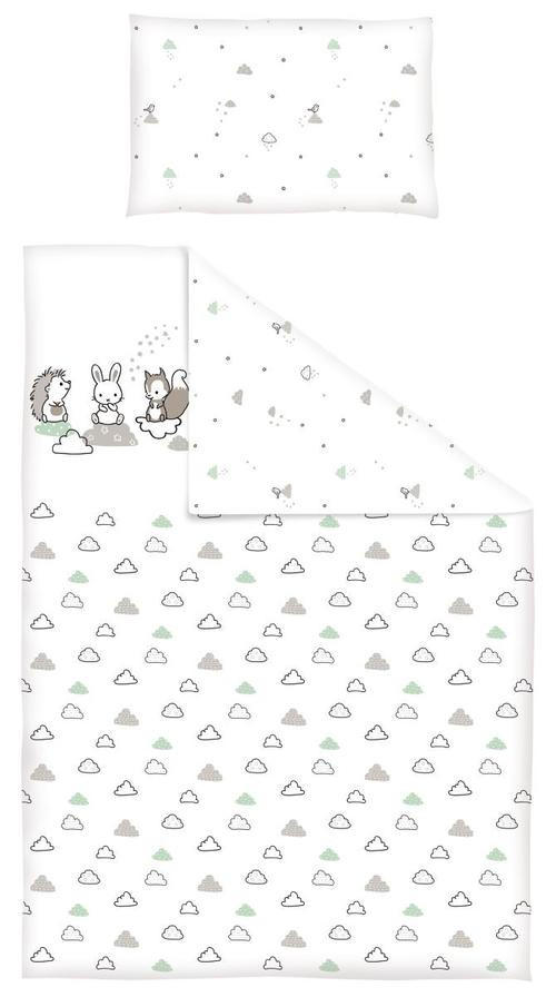 POSTELJNINA ZA DOJENČKE      100/140 cm         - zelena, Basics, tekstil (100/140cm) - My Baby Lou