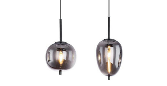HÄNGELEUCHTE 100/18,5/120 cm - LIFESTYLE, Glas/Metall (100/18,5/120cm) - Dieter Knoll