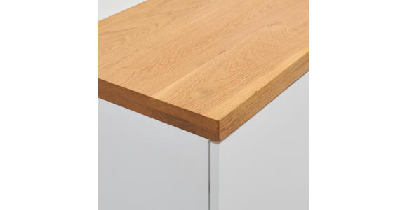 SIDEBOARD 170/92/41,5 cm - Eichefarben/Weiß, KONVENTIONELL, Holz/Holzwerkstoff (170/92/41,5cm) - Novel