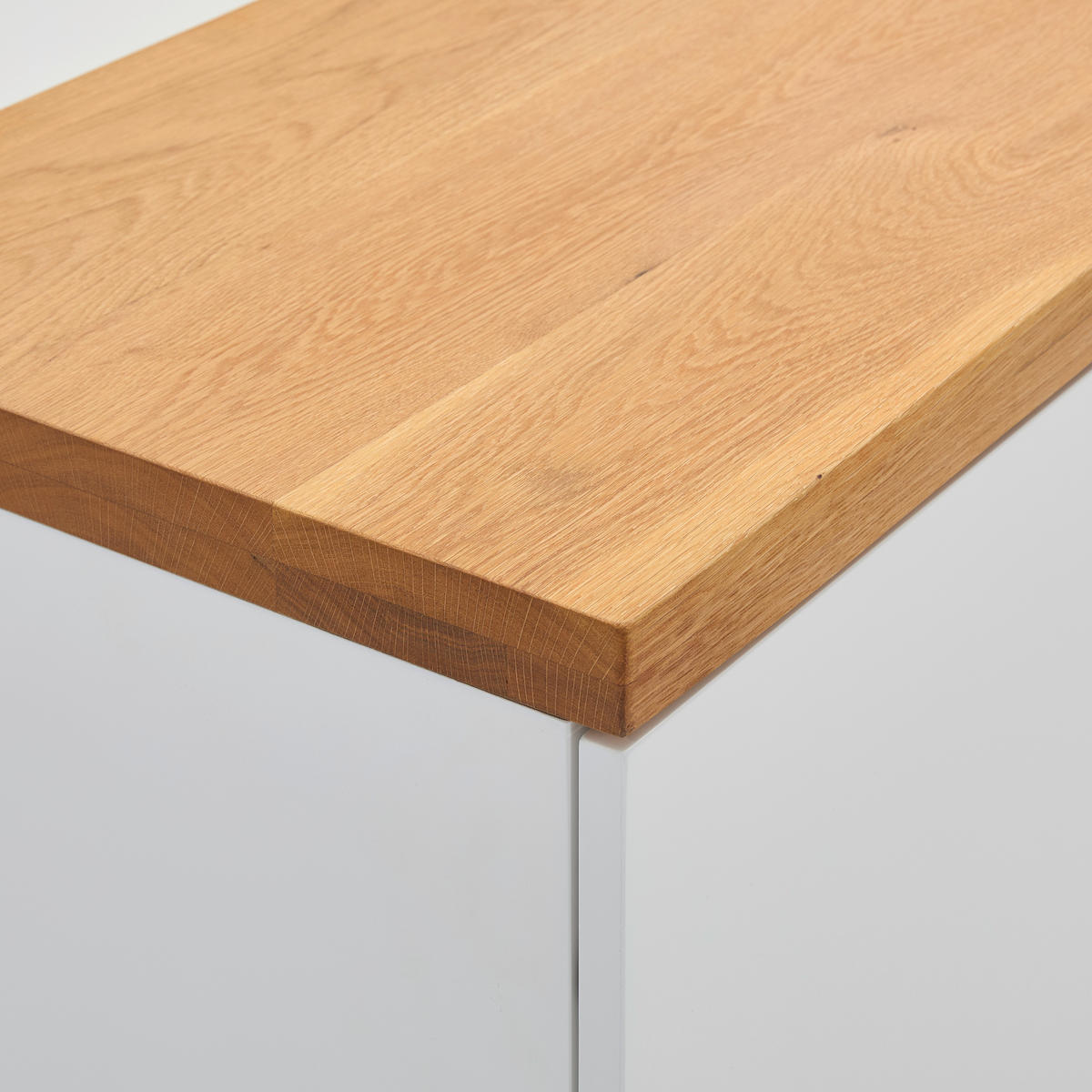 SIDEBOARD 170/92/41,5 cm  in Weiss, Eichefarben  - Weiss/Eichefarben, Konventionell, Holz/Holzwerkstoff (170/92/41,5cm) - Novel