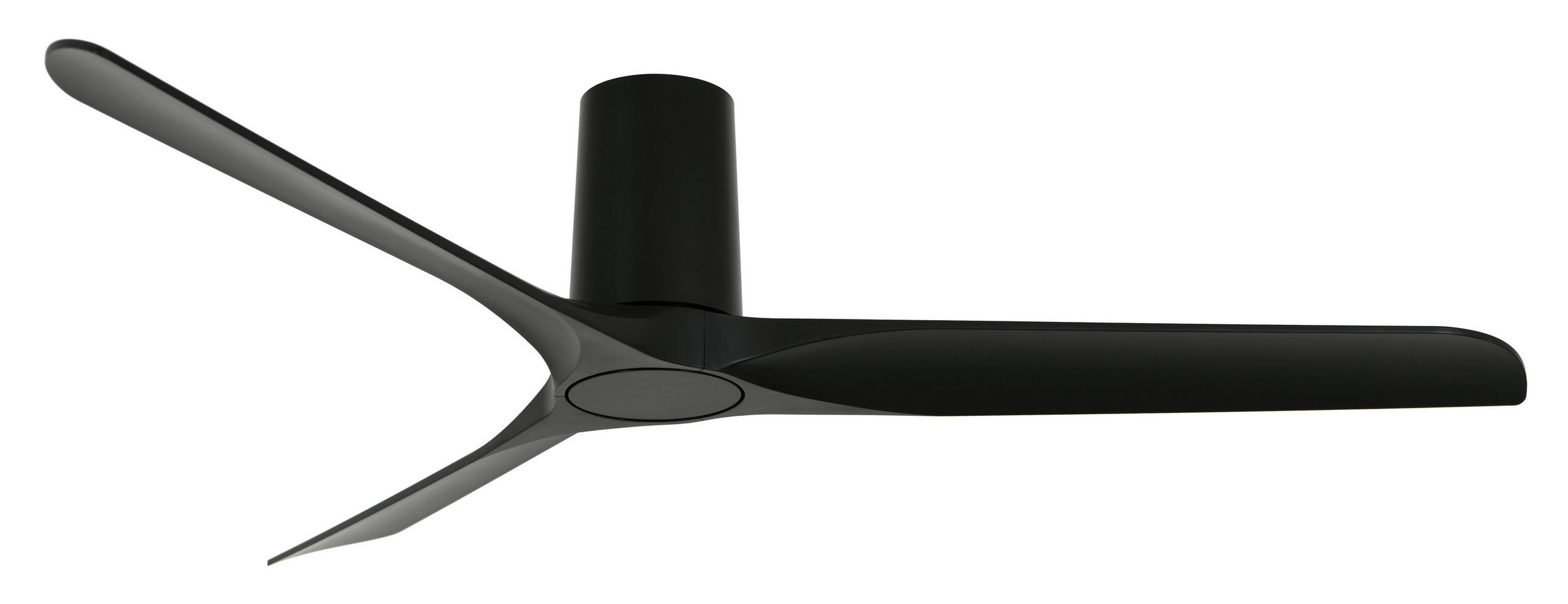 DECKENVENTILATOR   132 cm   - Schwarz, Trend, Kunststoff (132cm) - P & B