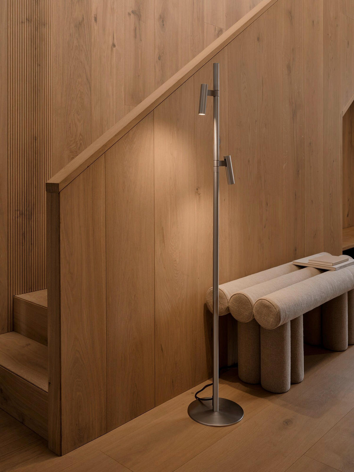STEHLEUCHTE 24/150 cm  - Chromfarben, Design, Metall (24/150cm) - Nordlux