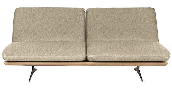 SCHLAFSOFA in Eichefarben, Beige  - Eichefarben/Beige, Design, Holz/Textil (204/92/90cm) - Dieter Knoll