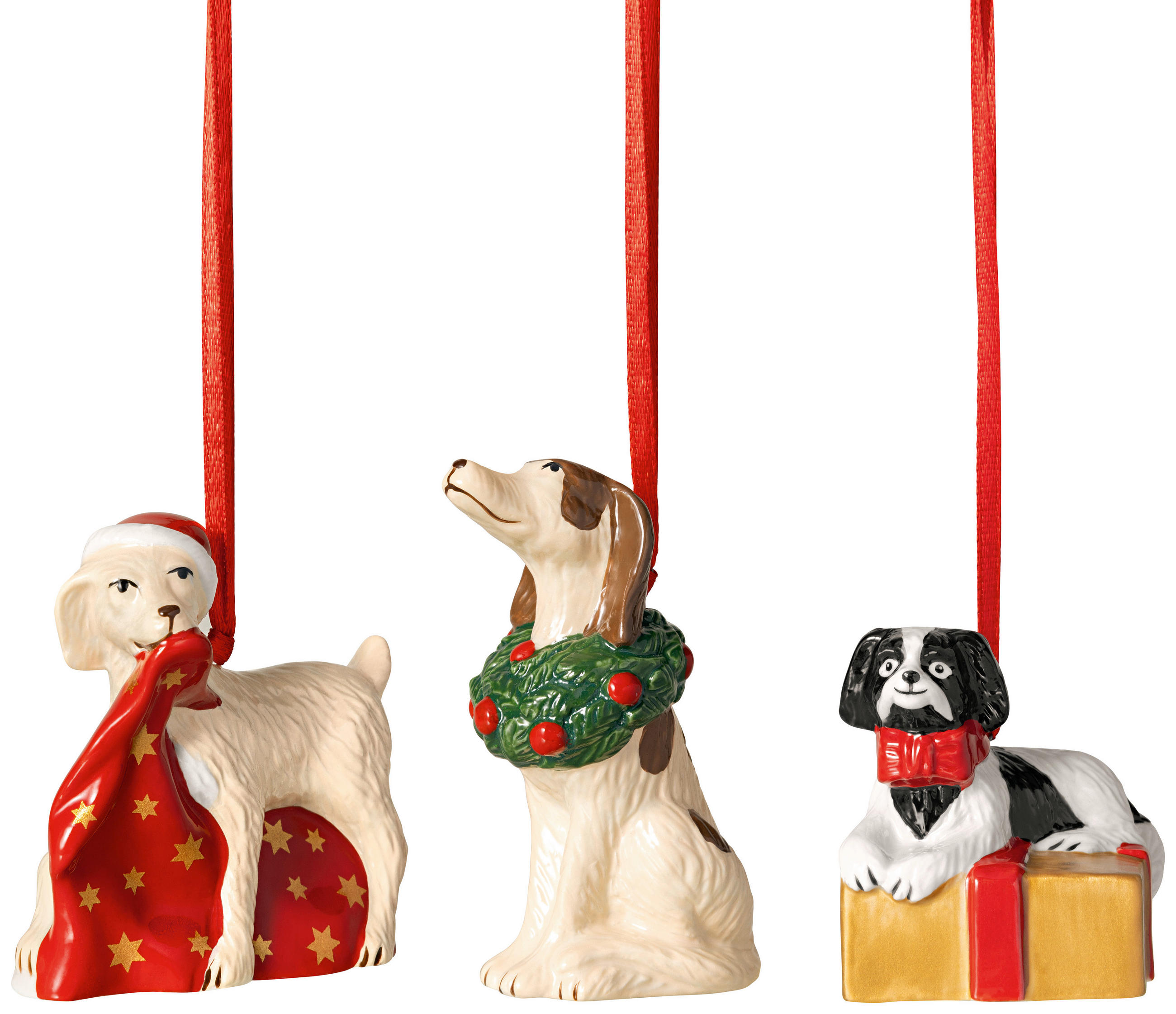 CHRISTBAUMANHÄNGER  - Multicolor, Design, Keramik (5/5/7,50cm) - Villeroy & Boch