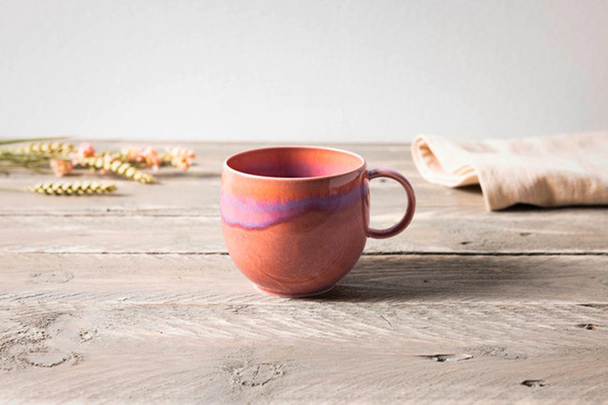 KAFFEEBECHER PERLEMOR CORAL  290 ml   - Rosa, Basics, Keramik (290ml) - like.Villeroy & Boch