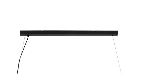 LED-HÄNGELEUCHTE Bury 118/22/150 cm  - Schwarz, Design, Metall (118/22/150cm) - Novel