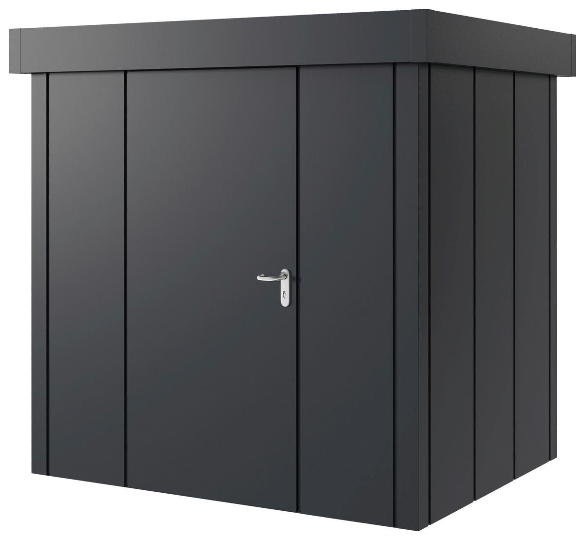 GERÄTEHAUS 229/220/181 cm  - Anthrazit, Basics, Metall (229/220/181cm)