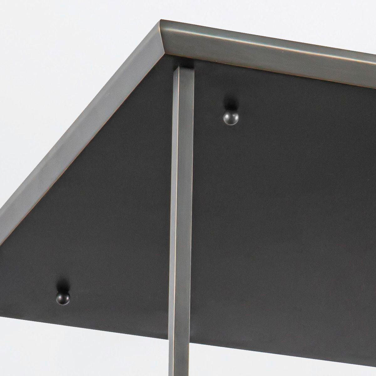 DECKENLEUCHTE 42/48,2 cm    - Bronzefarben, KONVENTIONELL, Glas/Metall (42/48,2cm) - Elstead Lighting