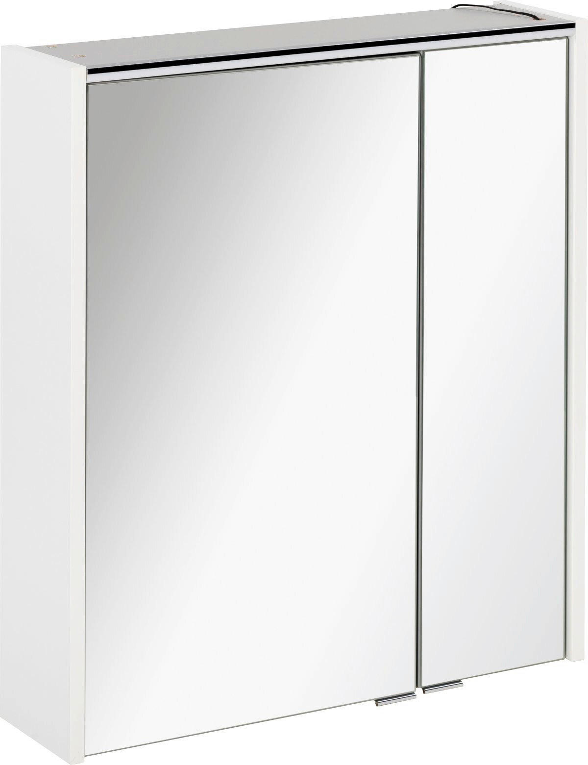 SPIEGELSCHRANK 60/68,3/16,5 cm  - Chromfarben/Silberfarben, MODERN, Glas/Holzwerkstoff (60/68,3/16,5cm) - Voleo