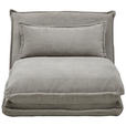 SCHLAFSESSEL  in Cord Grau  - Grau, Design, Textil (83/76,5/59cm) - Carryhome